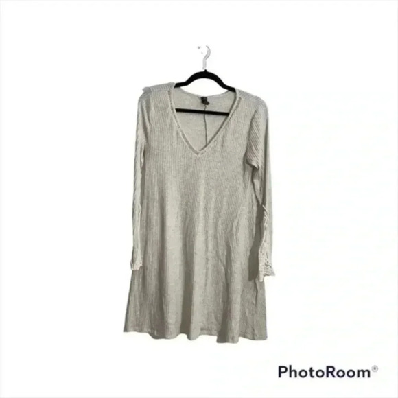 Alya beige a line dress Small - Picture 1 of 7